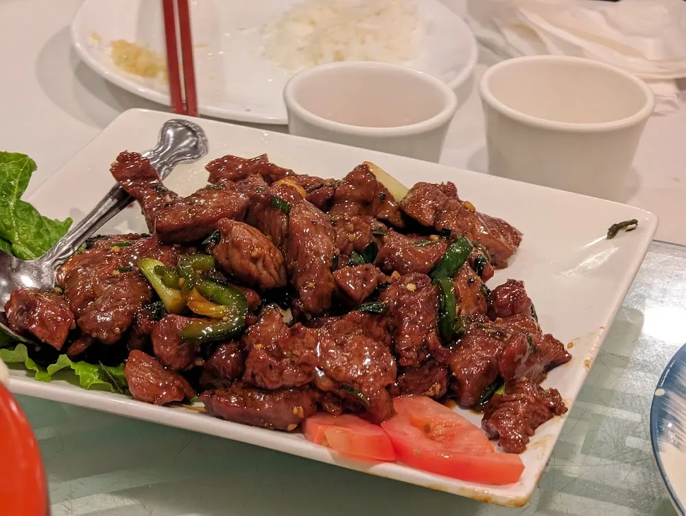 Diced Beef Steak in French Style